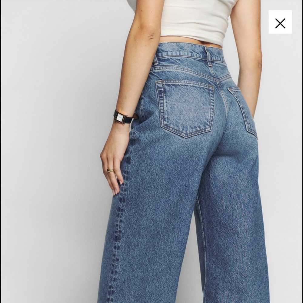 Reformation Cary wide leg jeans - Picture 4 of 11